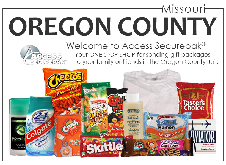 Access Securepak Oregon County Jail Package Program MO