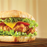 Photo of Breaded Chicken Breast Sandwich Meal - Tuesday Menu