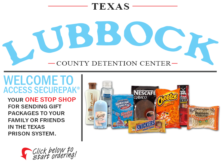 Access Securepak Lubbock County Jail TX